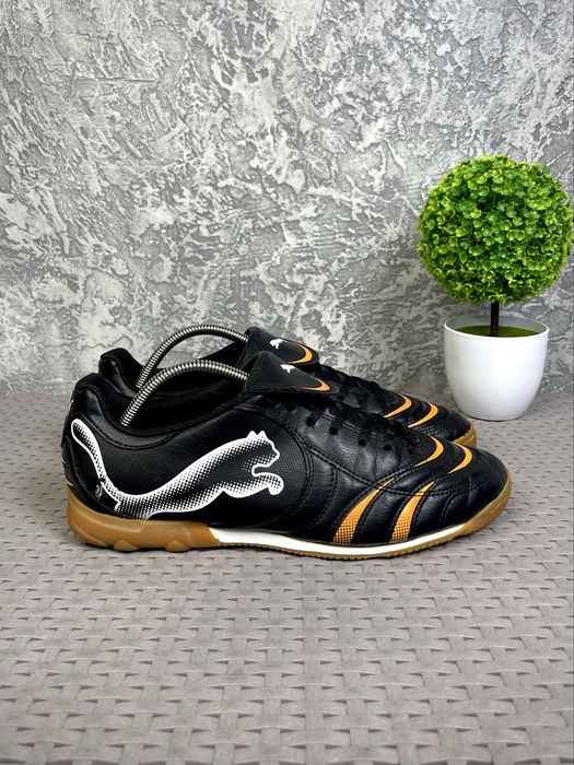 Puma копы сороконожки бутсы 44 размер футбольные для зала кожаные