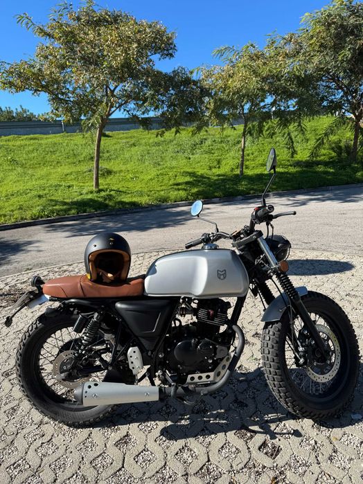 Moto mutt akita 125cc silver