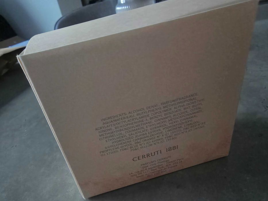 Perfumy cerruti 1881