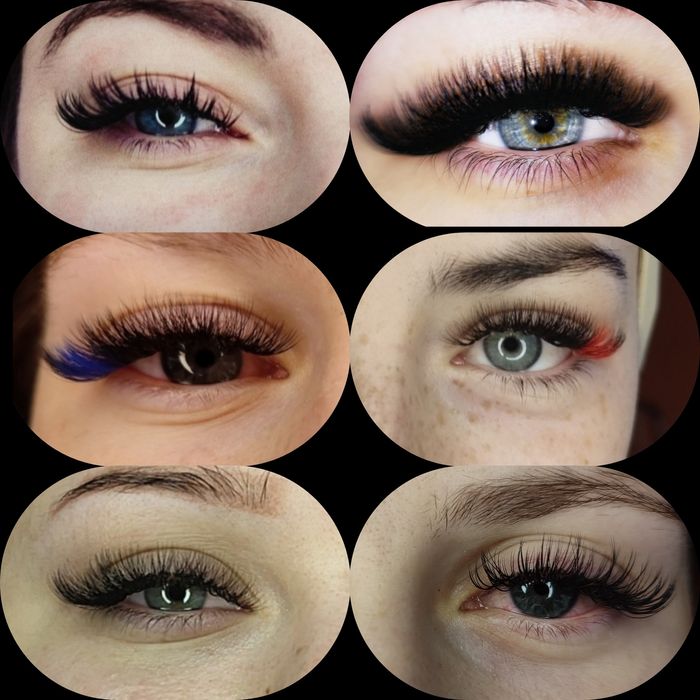 Наращивание ресниц/Нарощування вій.Запорожье/ Запорожье левое/ ДД