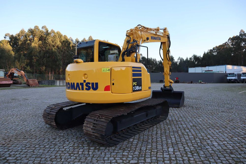 2008 Komatsu PC138US-8 Escavadora Giratória de Rastos