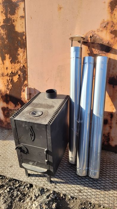 Буржуйка с теплообмеником