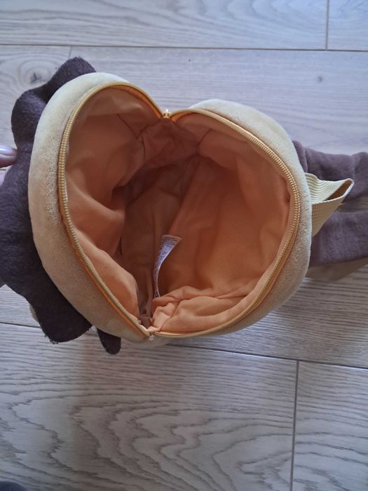 Plecak przedszkole lew pluszowy idealny chłopiec