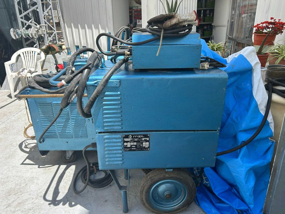 Máquinas de soldar industriais rotativas e estáticas, 400A