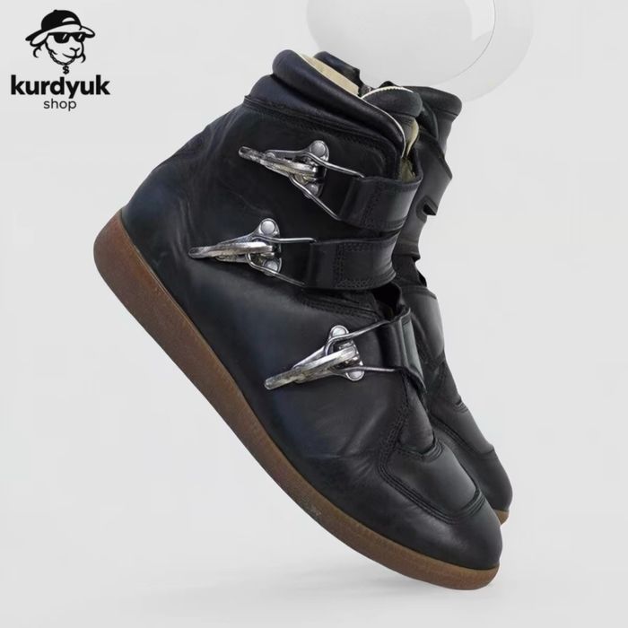 Кеды Maison Margiela Ski Buckle GAT, mm replica, мейсон маржела гатс, boots ,guts ,vintage, archive,архив винтаж y2k