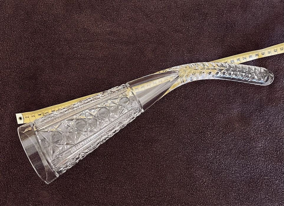 Хрустальний рог ссср кришталь СРСР