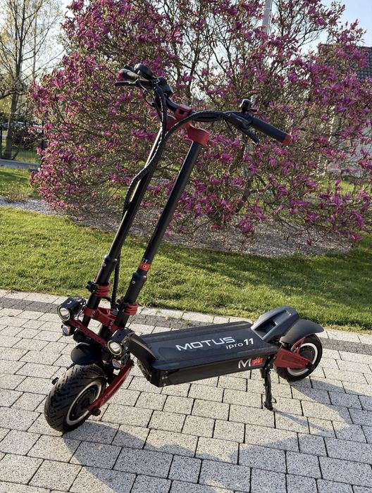 Motus Pro 11 3200W 72V 32Ah | 100 km/h | STAN JAK NOWY | Przebieg 200 km!