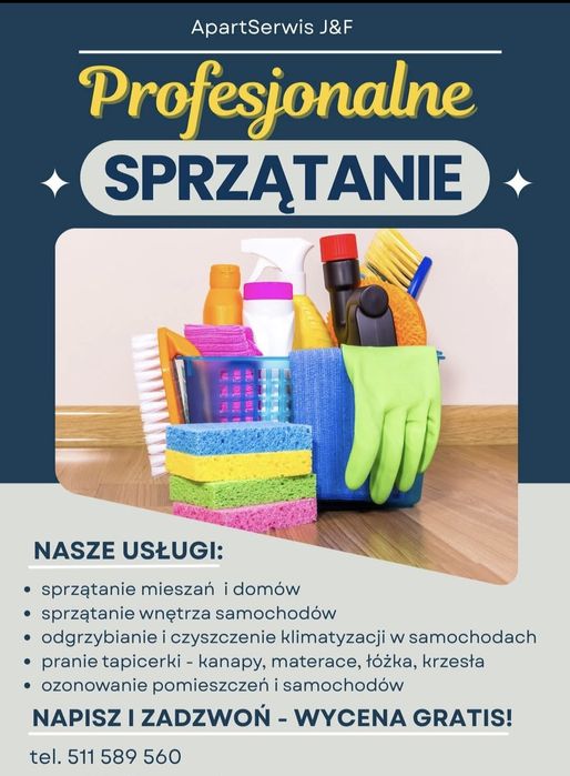 Profesjonalne sprzątanie mieszkań i domów Szczecin - Stargard