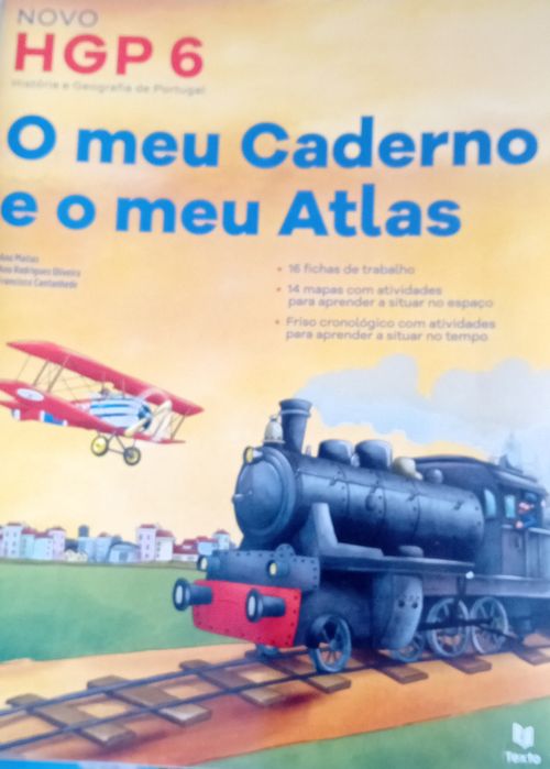 Livro História 6ano "O meu caderno e o meu atlas" HGP 6 ano