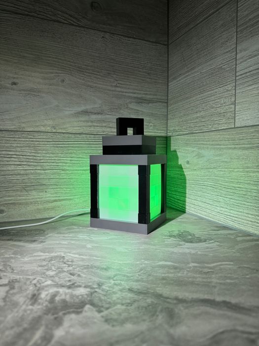 Світильник-нічник Minecraft з USB живленням, 7 кольорів