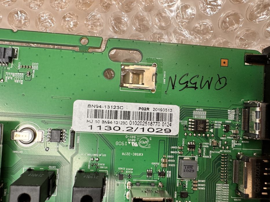 Części do Samsung Qm55b telewizor TV płyta główna