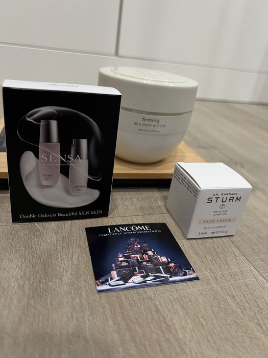 Zestaw kremów gratis kod 49 euro Lancome dr. Barbara Sturm sensai