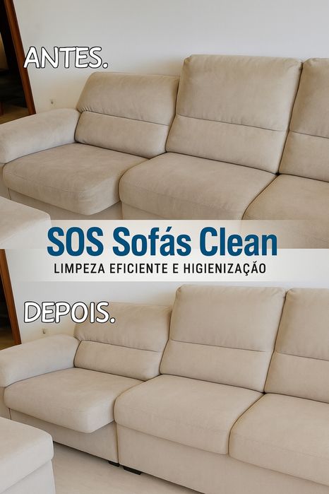 Limpeza e higienização de sofas, colchões e cadeiras