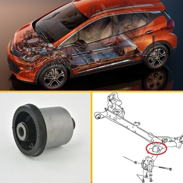 Сайлентблоки Chevrolet Bolt EV (2016 -) с ГАРАНТИЕЙ