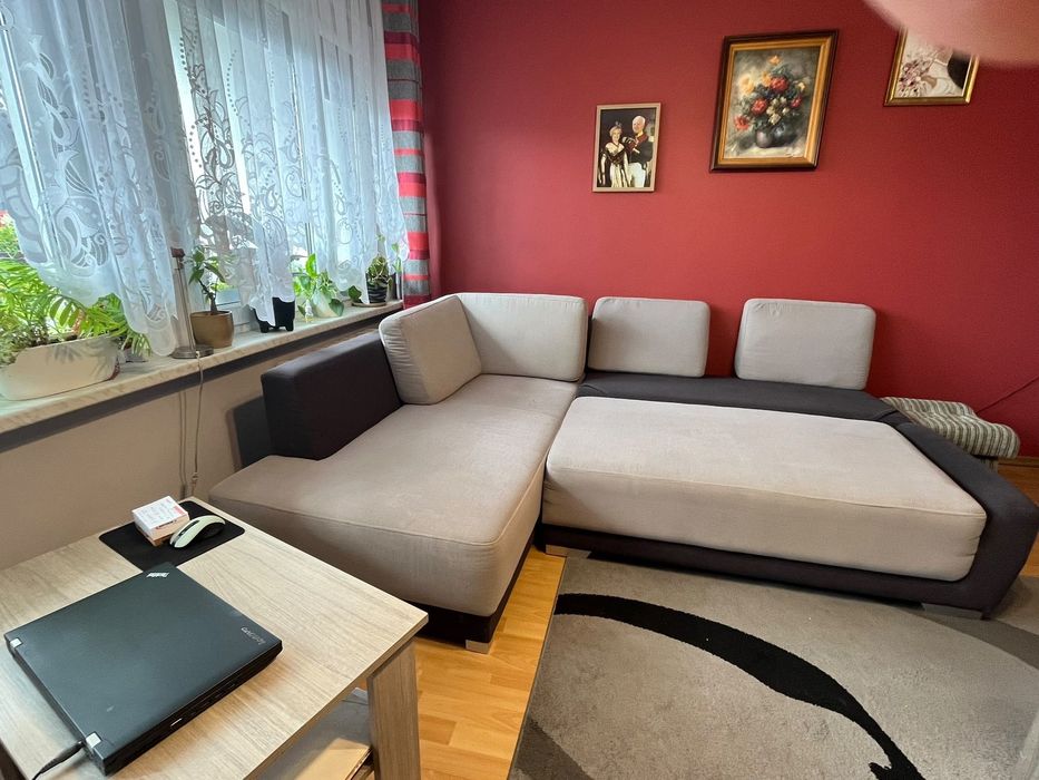 Narożnik z funkcją spania