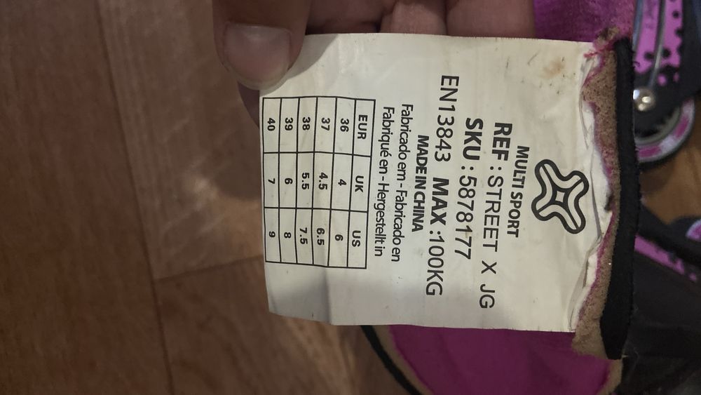 Patins para criança