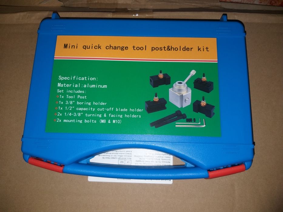 Токарный станок. Набор быстросменный резцедержатель  кассет резцов