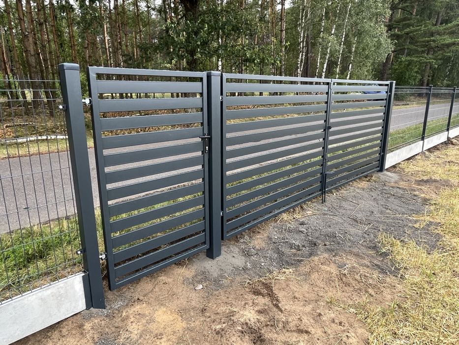 Panel ogrodzeniowy ogrodowy fi 4 fi 5 przęsła