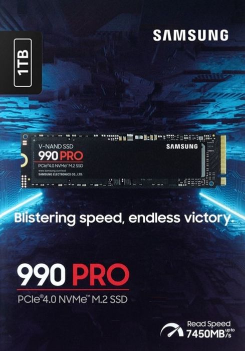 Samsung 990 PRO 1TB M.2 NVMe PCIe 4.0 V-NAND (MLC)