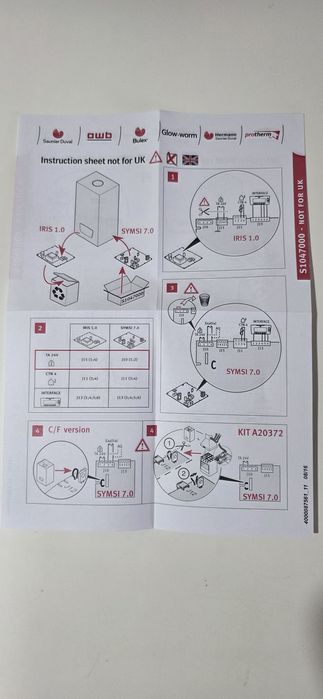 Saunier Duval Thema Classic  ПЛАТА УПРАВЛІННЯ