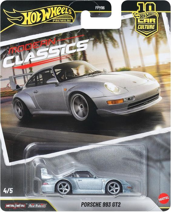 HOT WHEELS - Pack Ferrari Testarossa+ Porsche