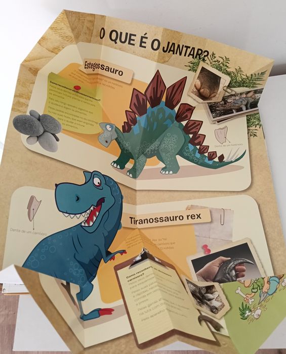 Atlas Desdobrável dos Dinossauros