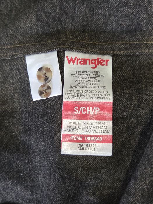Wrangler щільна  верхня сорочка, S
