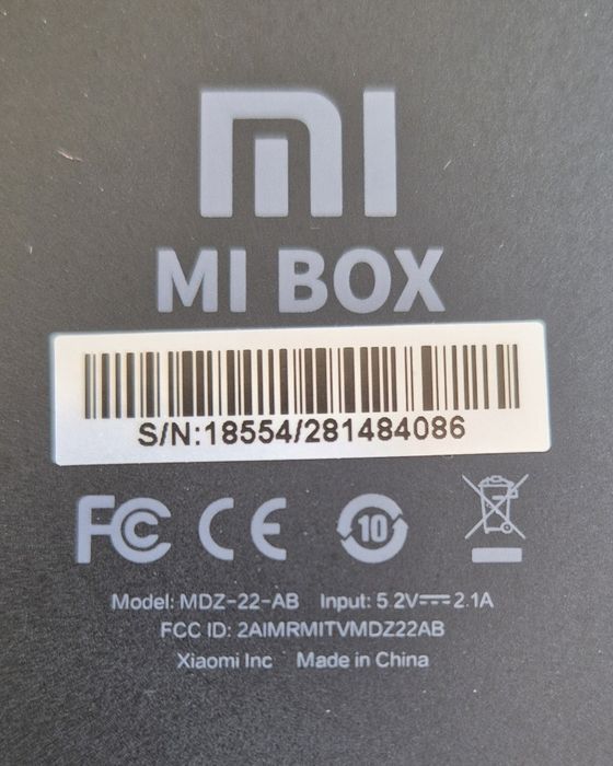 Mi Box 4 Xiaomi 4K HDR Android TV