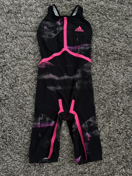 Adidas Fina Adizero Freestyle Tech Fima Swimsuit Knee Suit Compression