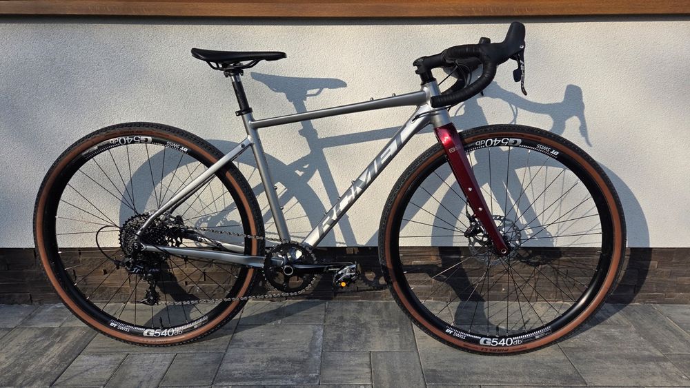 Gravel, Romet Boreas 2 (S/48cm) | GWARANCJA 2025 | DT Swiss | SRAM Ape