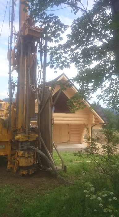 Studnie głębinowe, pompy ciepła. Wiercenie od 120/mb