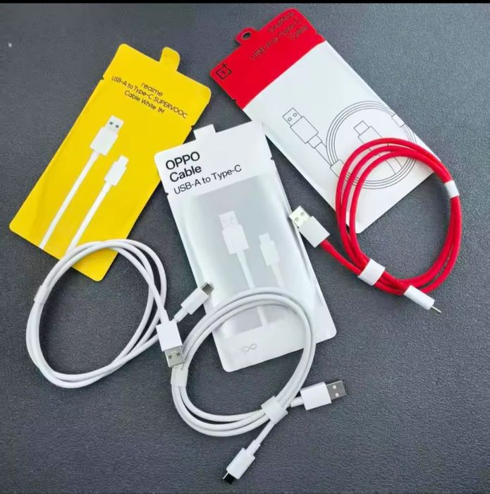 Кабель Oppo, Realme, OnePlus USB-A to Type-C 12A