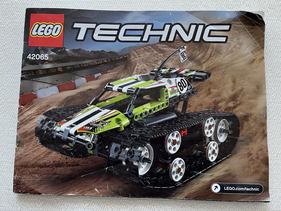 Lego technic 42065 zdalnie sterowana wyścigówka