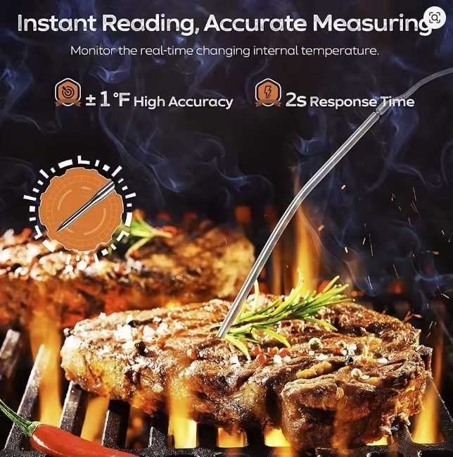 Цифровий кухонний термометр для м'яса