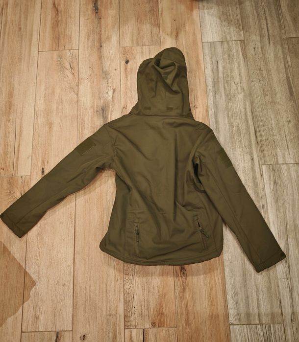 Zestaw softshell outdoor taktyczny męski kurtka spodnie