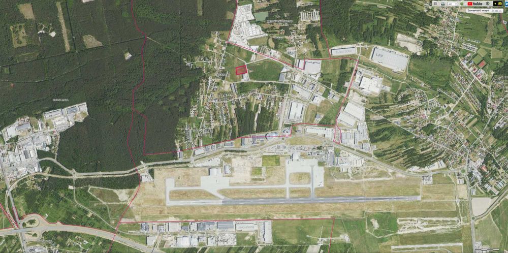 Jasionka Tajęcina działka 1,14ha pod wynajem