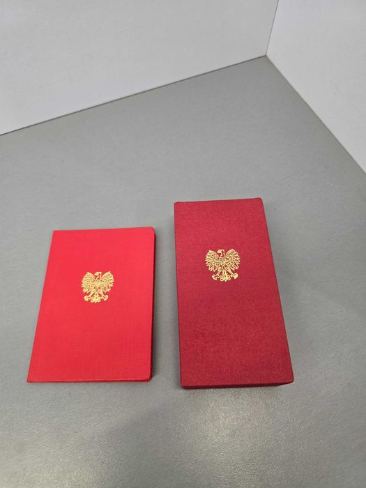 Medal MSW - W Służbie Narodu klasa złota + legitymacja okres PRL-U.