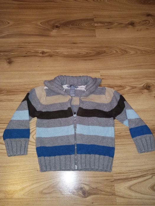 Sweter zapinany H&M rozm. 86/92