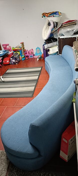 Sofá curvo 3,70m de cumprimento