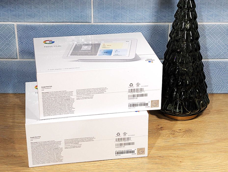 Нова Розумна колонка з екраном Google Nest Hub Google Assistant