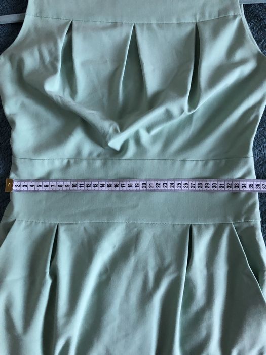 Sukienka mini, miętowa ECHO rozmiar 36