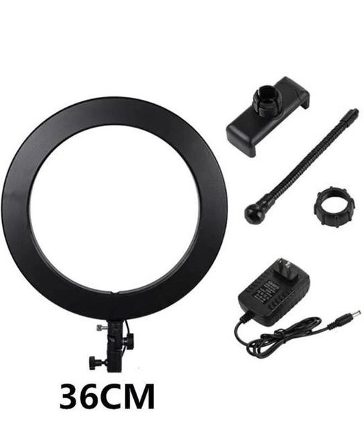 Кольцевая лампа RING SUPPLEMENTARY LAMP Nonpolar Dimming 36см с держат