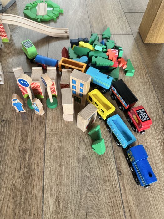 Tory drewniane Ikea i Ecotoys