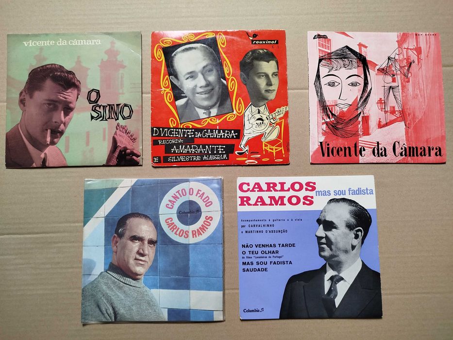Discos Vinil FADO - Vinis Antigos Singles e EP's