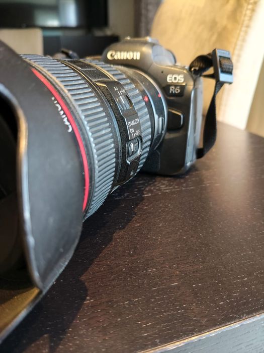 Canon EOS R6 + EF 24-105mm f/4L IS USM – Excelente Estado