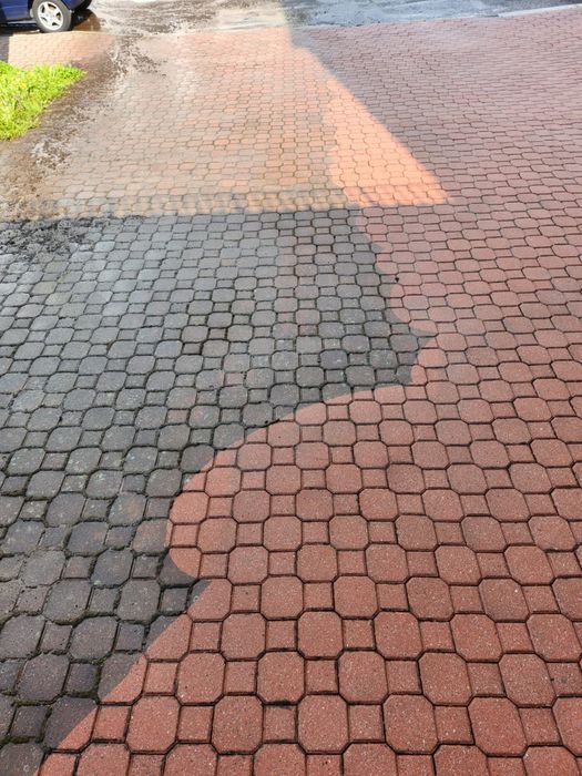 Mycie kostki brukowej, elewacji, dachów,nagrobków mamy zwyżkę