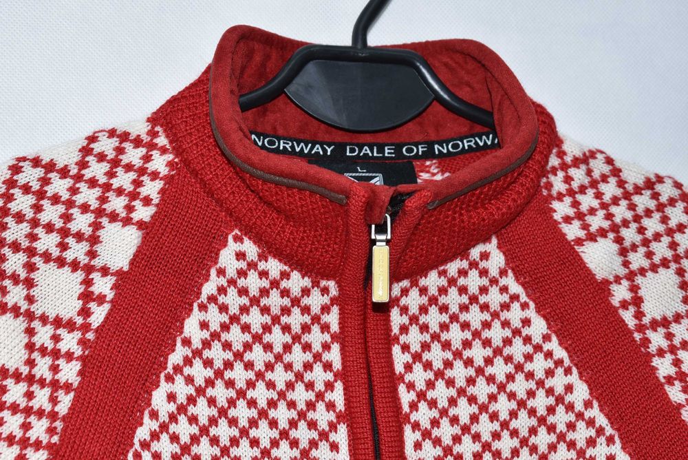 Wełniany Norweski Sweter Dale of Norway 100% Wełna Damski L