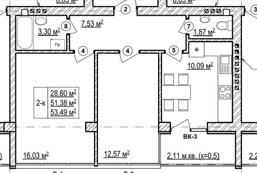 Світла та комфортна 2-кім квартира 54м² на першому поверсі | Брюховичі