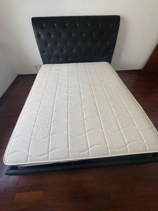 Cama de casal completa 200x160cm - Montijo