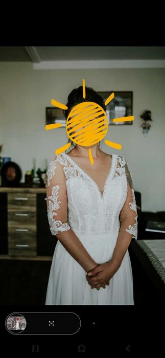 Suknia ślubna Celise, model Glamour